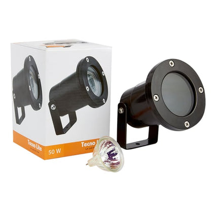 Lámpara Sumergible TECNOLITE DENIA Negro 30W No incluye foco