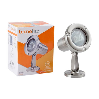 Lámpara Decorativa TECNOLITE ESCALONA Plateado 6W Luz cálida