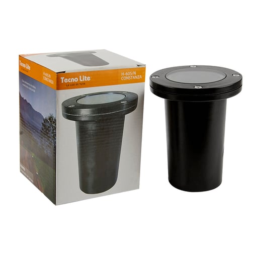 Lámpara Empotrable TECNOLITE CONSTANZA Negro 50W No incluye foco