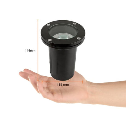 Lámpara Empotrable TECNOLITE CONSTANZA Negro 50W No incluye foco