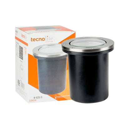 Lámpara Empotrable TECNOLITE CUENCA III Plateado 90W No incluye foco