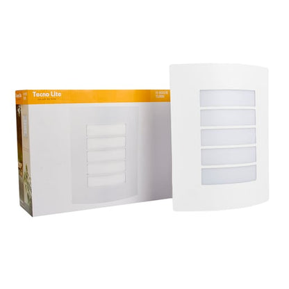 Lámpara Decorativa TECNOLITE TURIN Blanco 8.5W No incluye foco