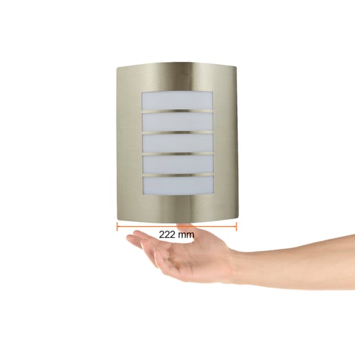 Lámpara Decorativa TECNOLITE TURIN Plateado 8.5W No incluye foco
