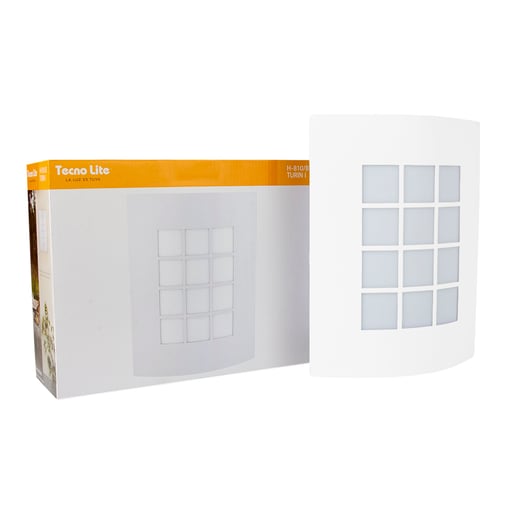 Lámpara Decorativa TECNOLITE TURIN I Blanco 8.5W No incluye foco