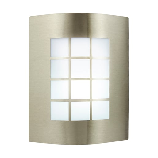 Lámpara de Pared TECNOLITE TURIN I Plateado 8.5W No incluye foco