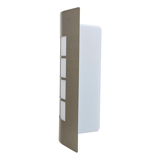 Lámpara de Pared TECNOLITE TURIN I Plateado 8.5W No incluye foco
