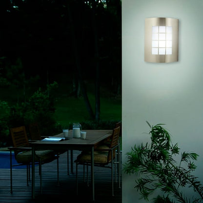 Lámpara de Pared TECNOLITE TURIN I Plateado 8.5W No incluye foco