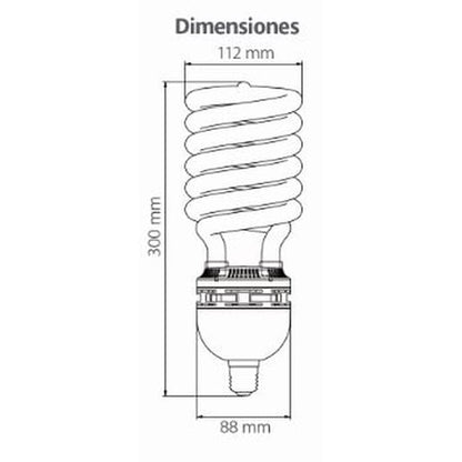 Foco Fluorescente TECNOLITE Blanco 100W Blanco frío