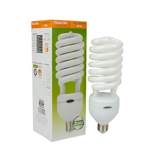 Foco Fluorescente TECNOLITE Blanco 65W Blanco frío