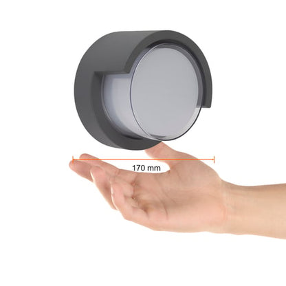 Lámpara de Pared TECNOLITE COPEINA I Gris 15W Luz cálida