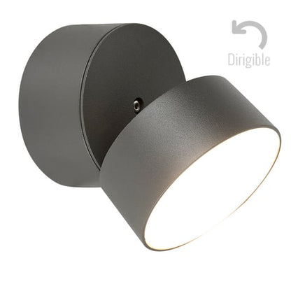 Lámpara de Pared TECNOLITE PROCYON Gris 10W Luz cálida