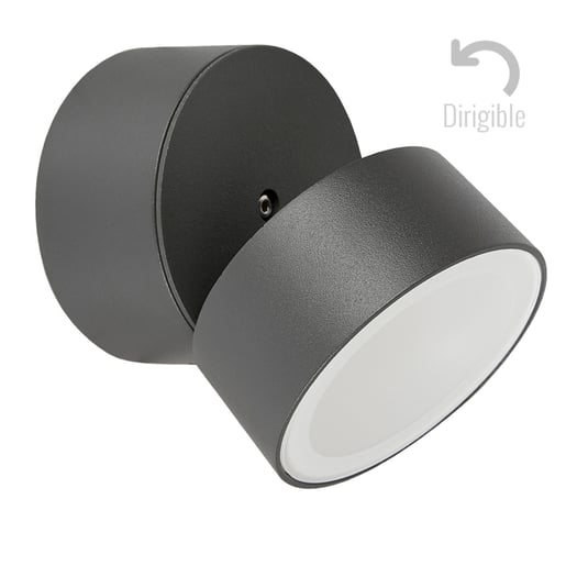 Lámpara de Pared TECNOLITE PROCYON Gris 10W Luz cálida