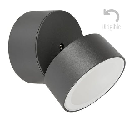 Lámpara de Pared TECNOLITE PROCYON Gris 10W Luz cálida