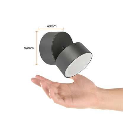 Lámpara de Pared TECNOLITE PROCYON Gris 10W Luz cálida