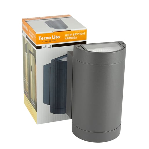 Lámpara Decorativa TECNOLITE ARBOREA Gris 14.5W Luz cálida