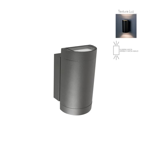 Lámpara Decorativa TECNOLITE ARBOREA Gris 14.5W Luz cálida