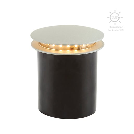 Lámpara Decorativa TECNOLITE CERES Gris 1W Luz cálida