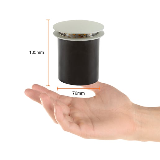 Lámpara Decorativa TECNOLITE CERES Gris 1W Luz cálida
