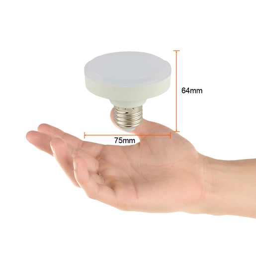 Foco LED TECNOLITE Blanco 9W Luz cálida