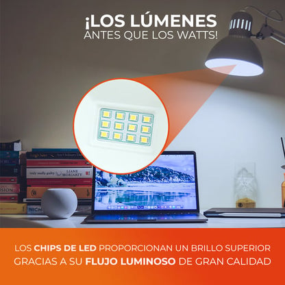 Foco LED TECNOLITE Blanco 9W Blanco frío
