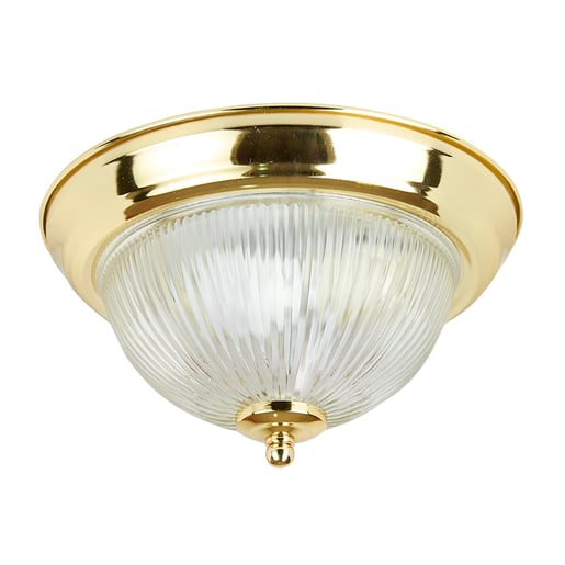 Plafón de Techo TECNOLITE LENO III Dorado 30W No incluye foco