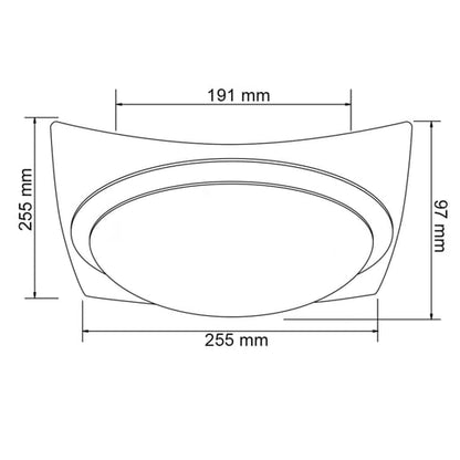 Lámpara Decorativa TECNOLITE ISALNDIA Plateado 20W No incluye foco