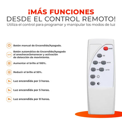 Lámpara Decorativa TECNOLITE CORONA I Negro 40W Blanco frío