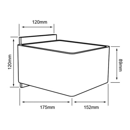 Lámpara Arbotante TECNOLITE CLEEIA Blanco 6W No incluye foco