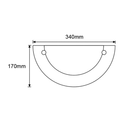 Lámpara Decorativa TECNOLITE FORLI I Marron 8.5W No incluye foco