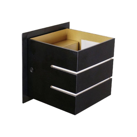 Lámpara Decorativa TECNOLITE GIENNAH Negro 6W Luz cálida